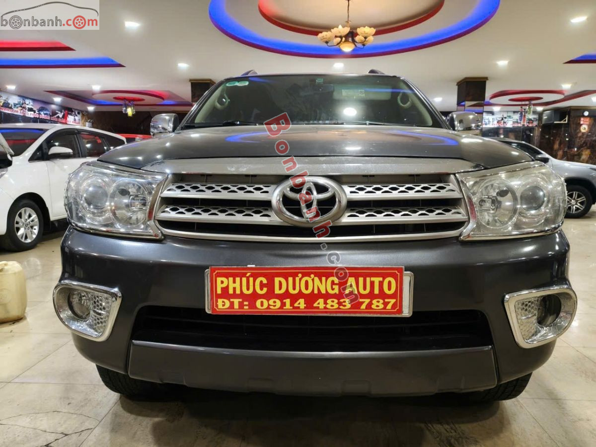 Bán ô tô Toyota Fortuner 2.5G - 2010 - xe cũ