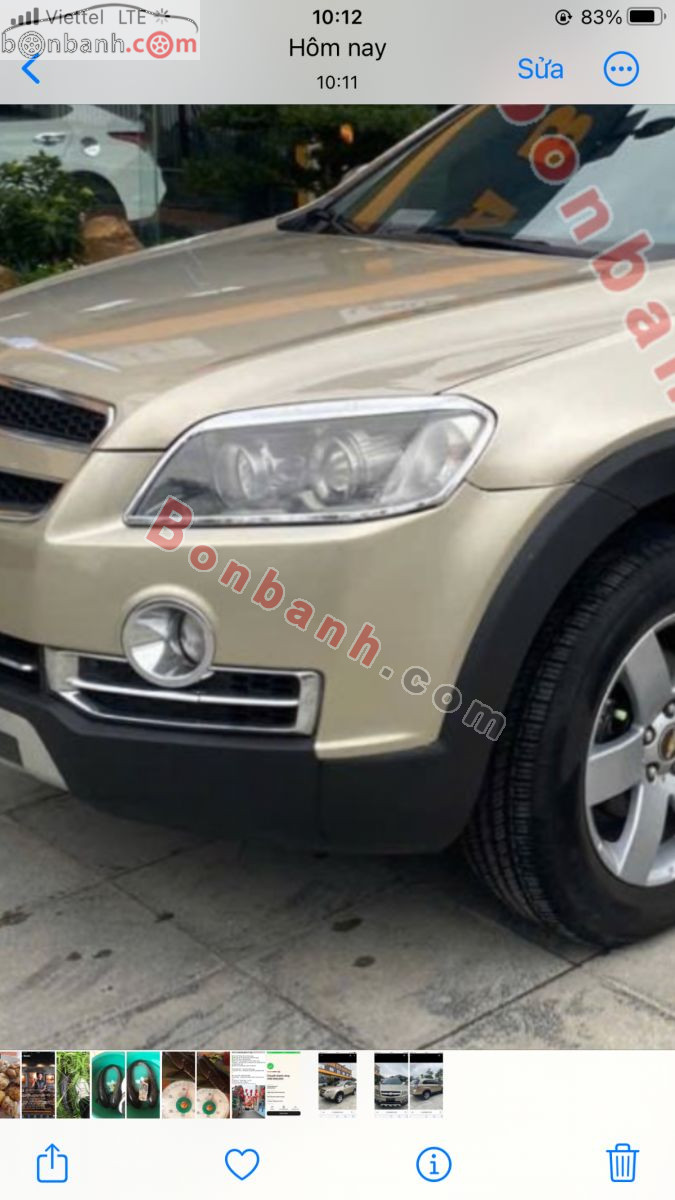 Bán ô tô Chevrolet Captiva LTZ 2.4 AT - 2008 - xe cũ