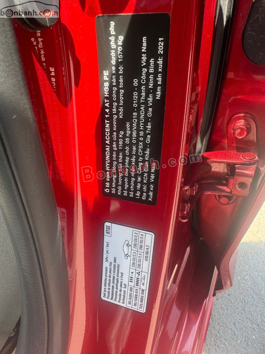 Bán ô tô Hyundai Accent 1.4 AT Đặc Biệt - 2021 - xe cũ