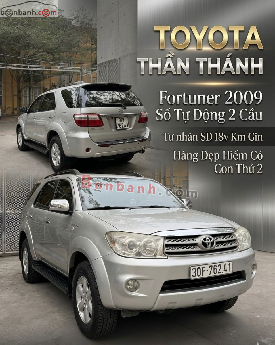 Bán ô tô Toyota Fortuner 2.7V 4x4 AT - 2010 - xe cũ