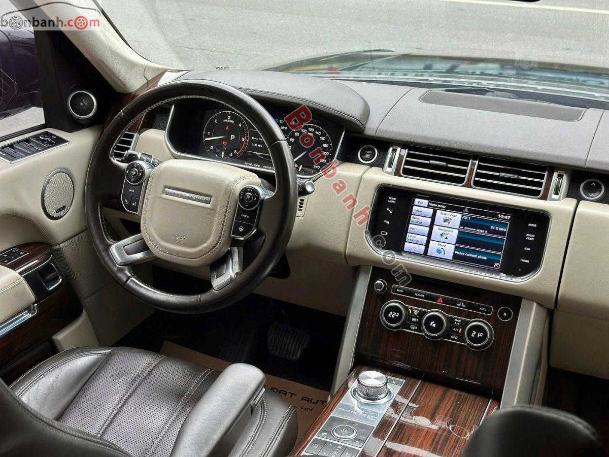 Bán ô tô LandRover Range Rover Vogue 4.4 SDV8 - 2015 - xe cũ