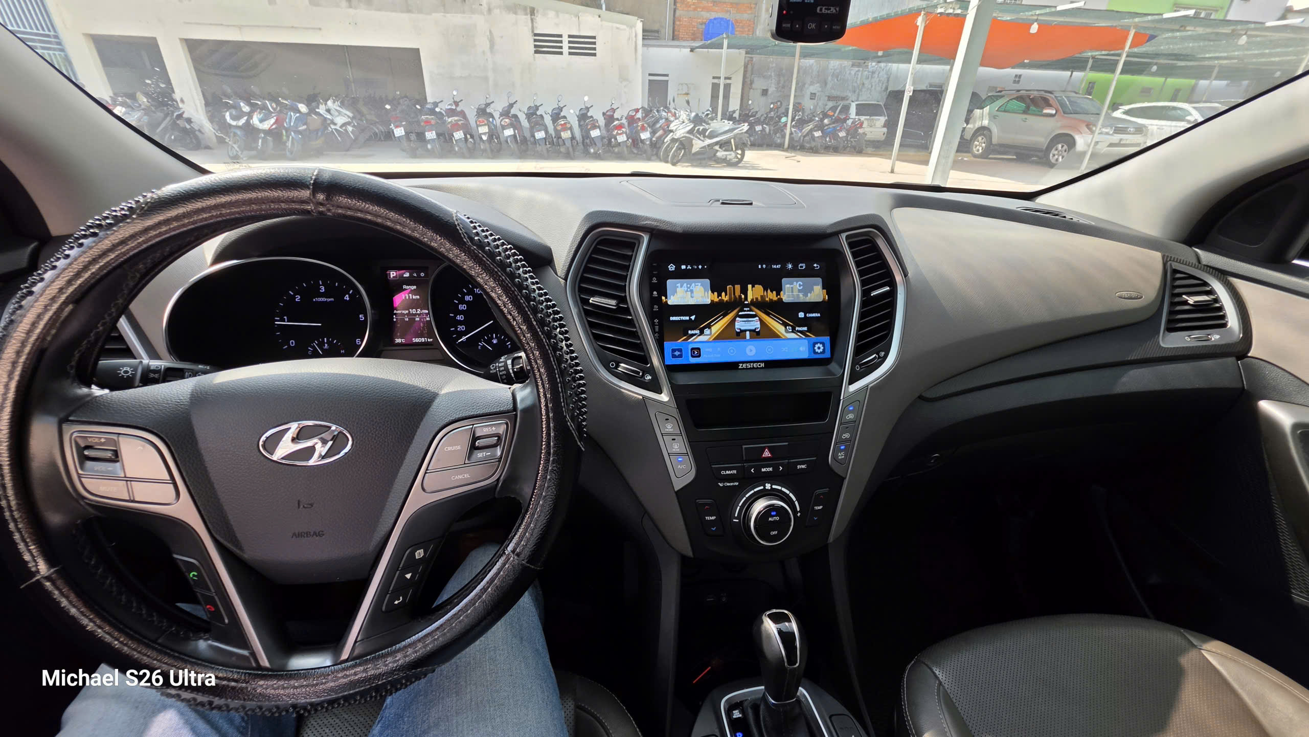 BÁN HYUNDAI SANTAFE BẢN FULL MÁY DẦU 2017