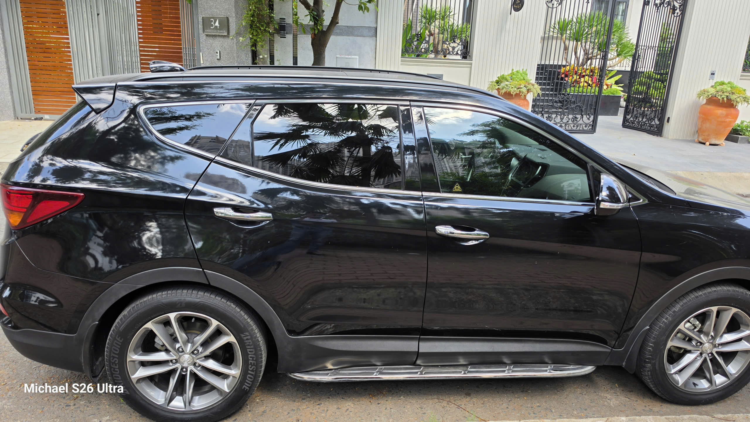 BÁN HYUNDAI SANTAFE BẢN FULL MÁY DẦU 2017
