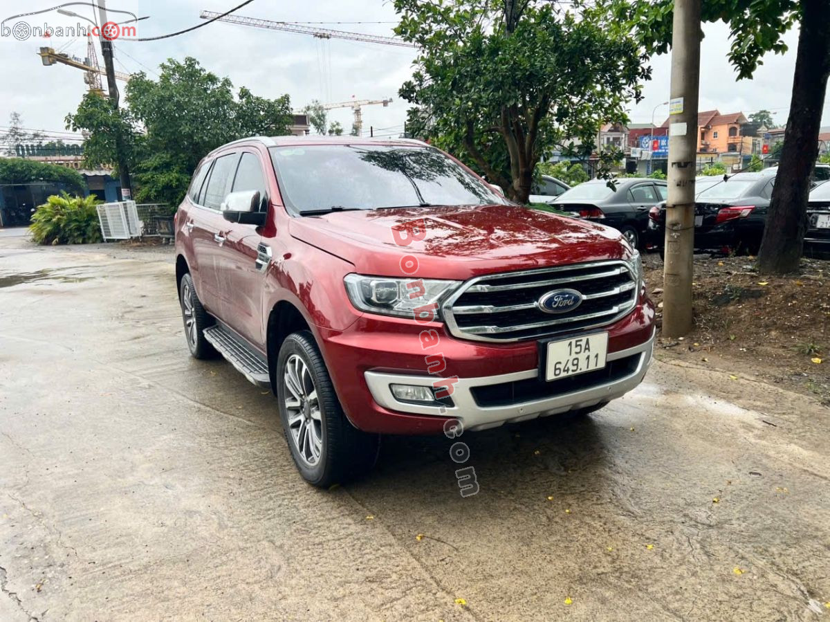 Bán ô tô Ford Everest Titanium 2.0L 4x2 AT - 2020 - xe cũ