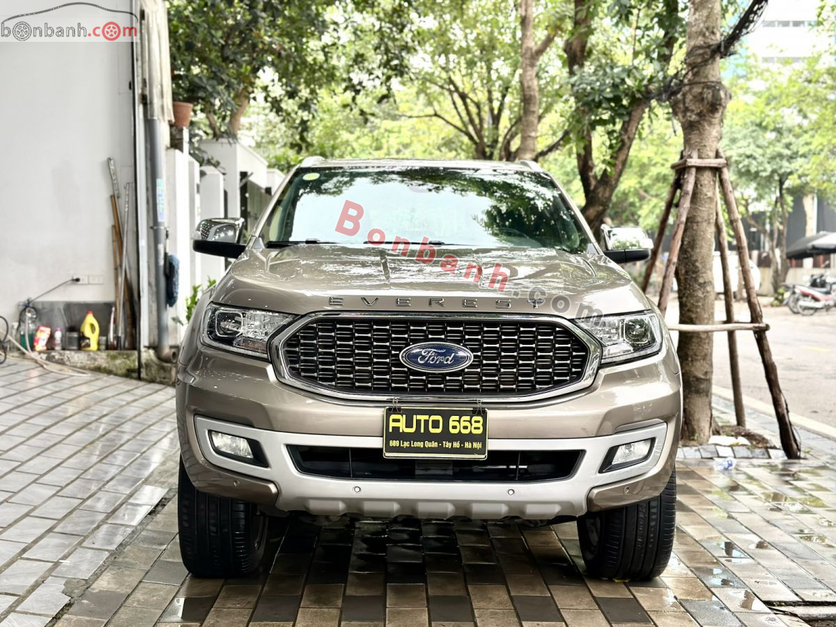 Bán ô tô Ford Everest Titanium 2.0L 4x4 AT - 2021 - xe cũ