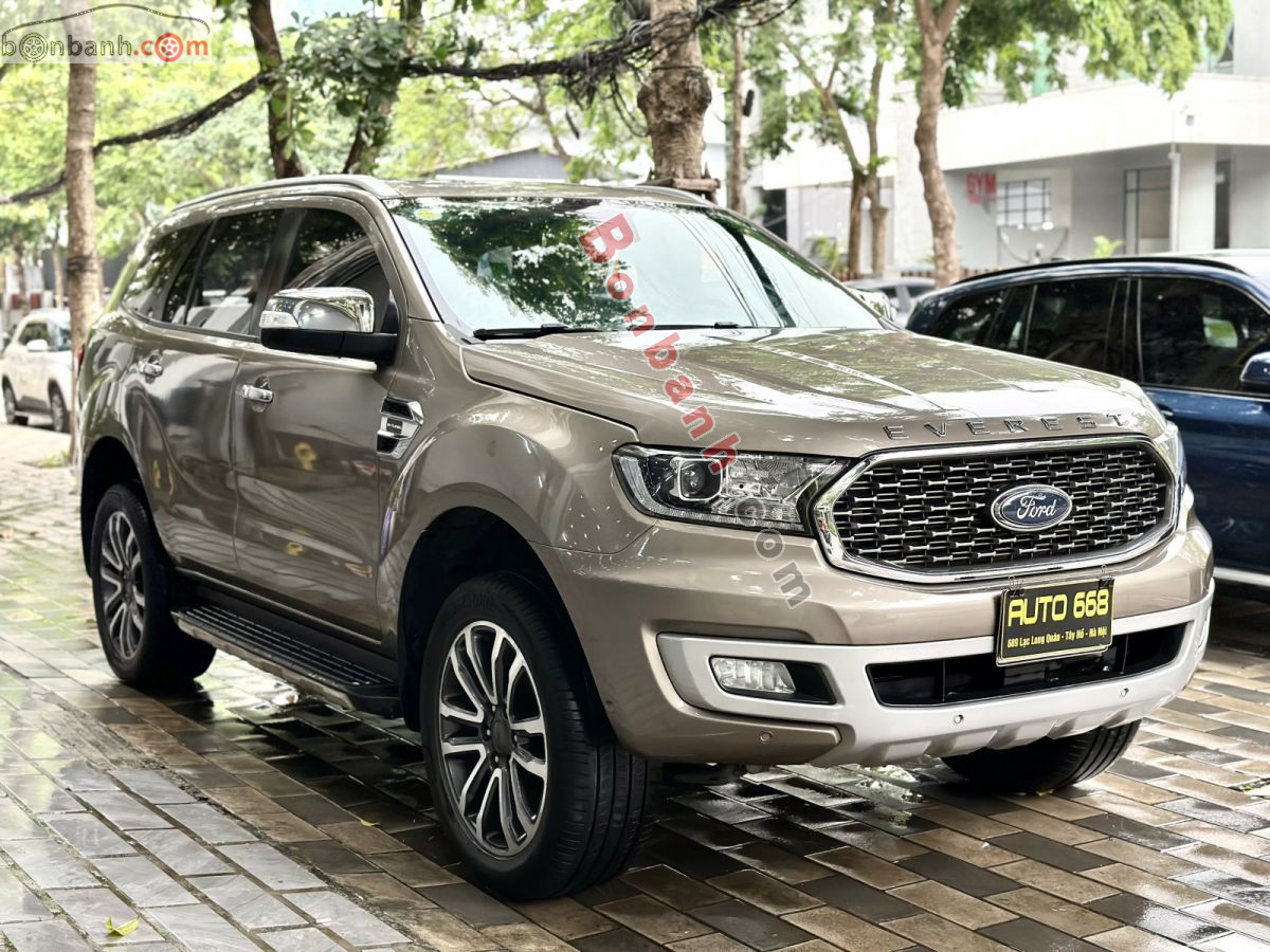 Bán ô tô Ford Everest Titanium 2.0L 4x4 AT - 2021 - xe cũ