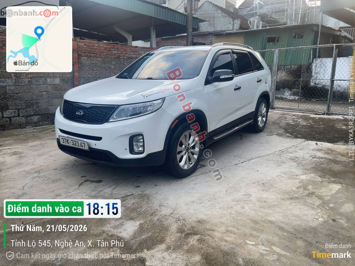 Bán ô tô Kia Sorento DMT 2.2L 2WD - 2014 - xe cũ