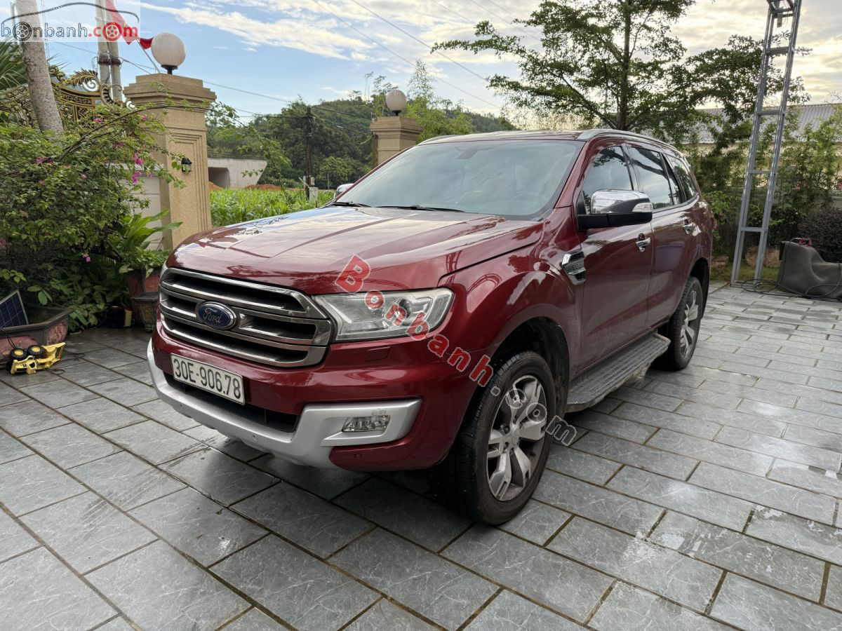 Bán ô tô Ford Everest Titanium 2.2L 4x2 AT - 2016 - xe cũ