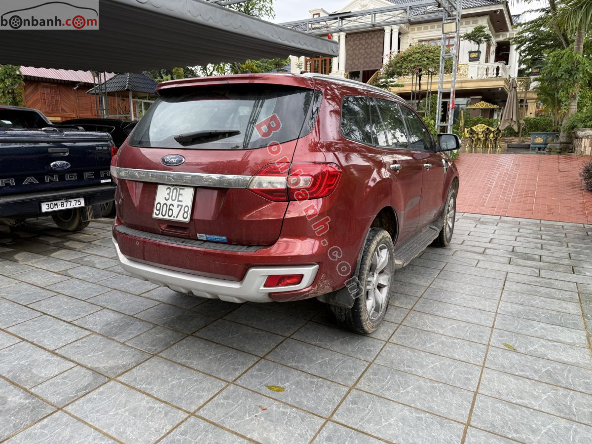 Bán ô tô Ford Everest Titanium 2.2L 4x2 AT - 2016 - xe cũ