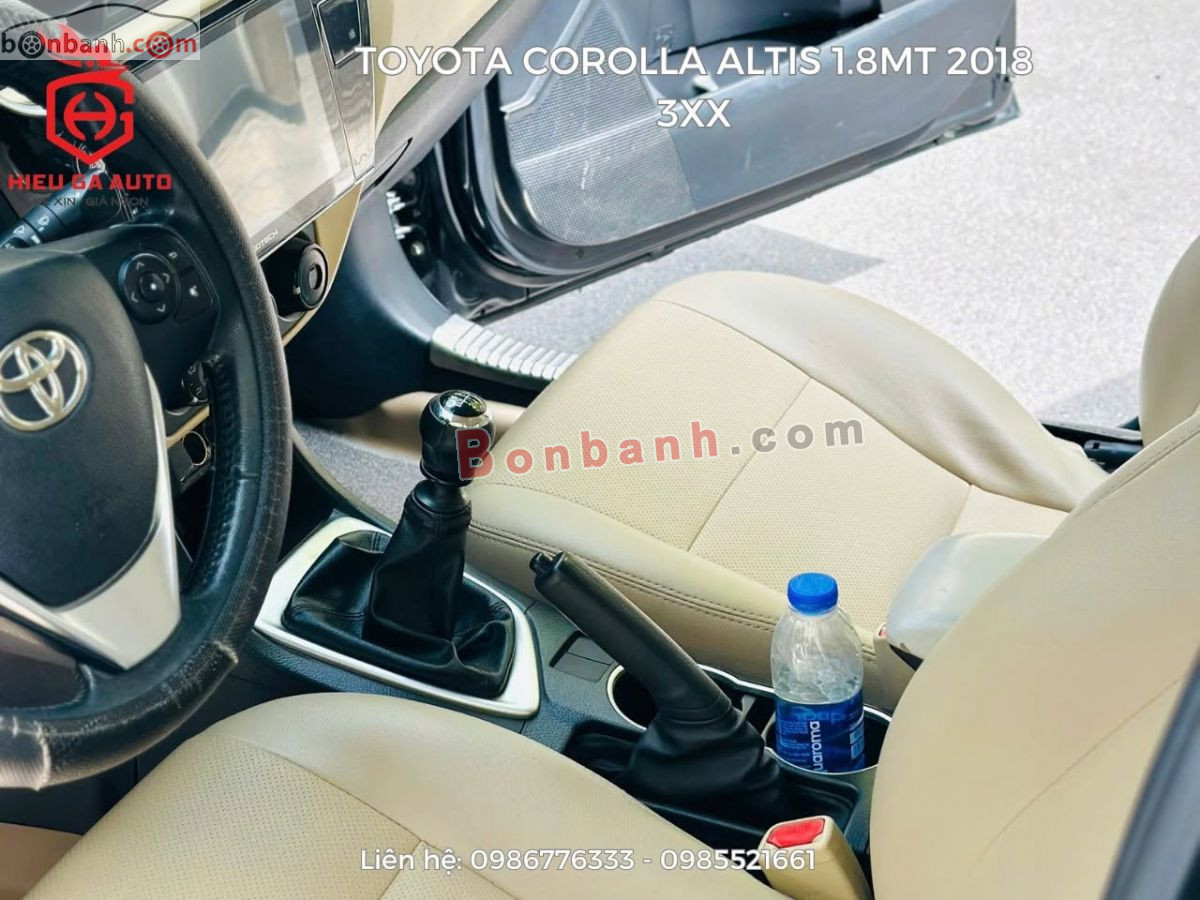 Bán ô tô Toyota Corolla altis 1.8E MT - 2018 - xe cũ