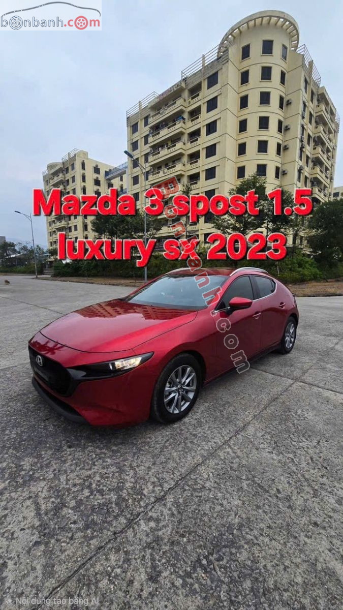 Bán ô tô Mazda 3 1.5L Sport Luxury - 2023 - xe cũ