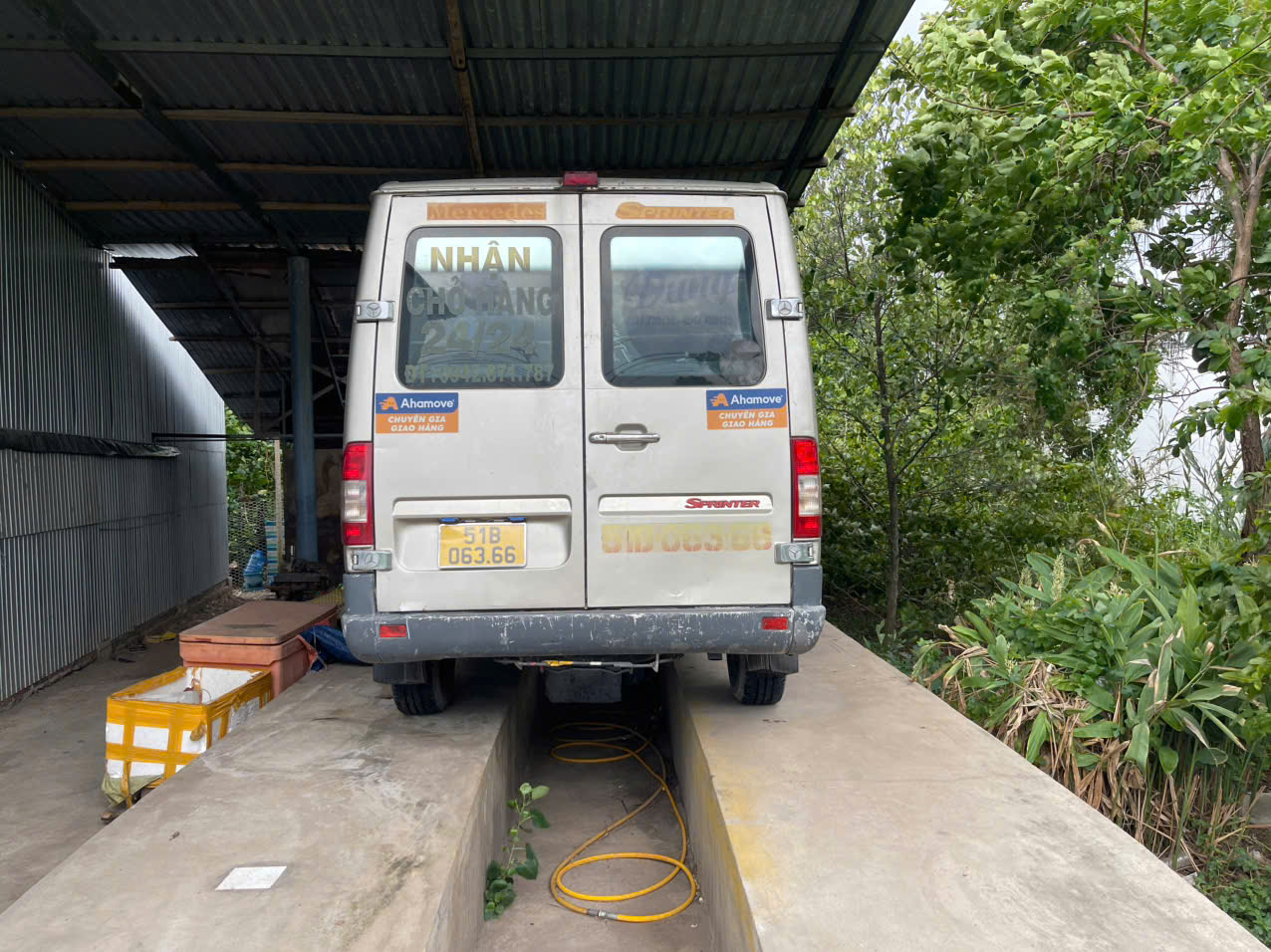 BÁN XE MERCEDES SPRINTER ĐỜI 2007 – MÁY DẦU