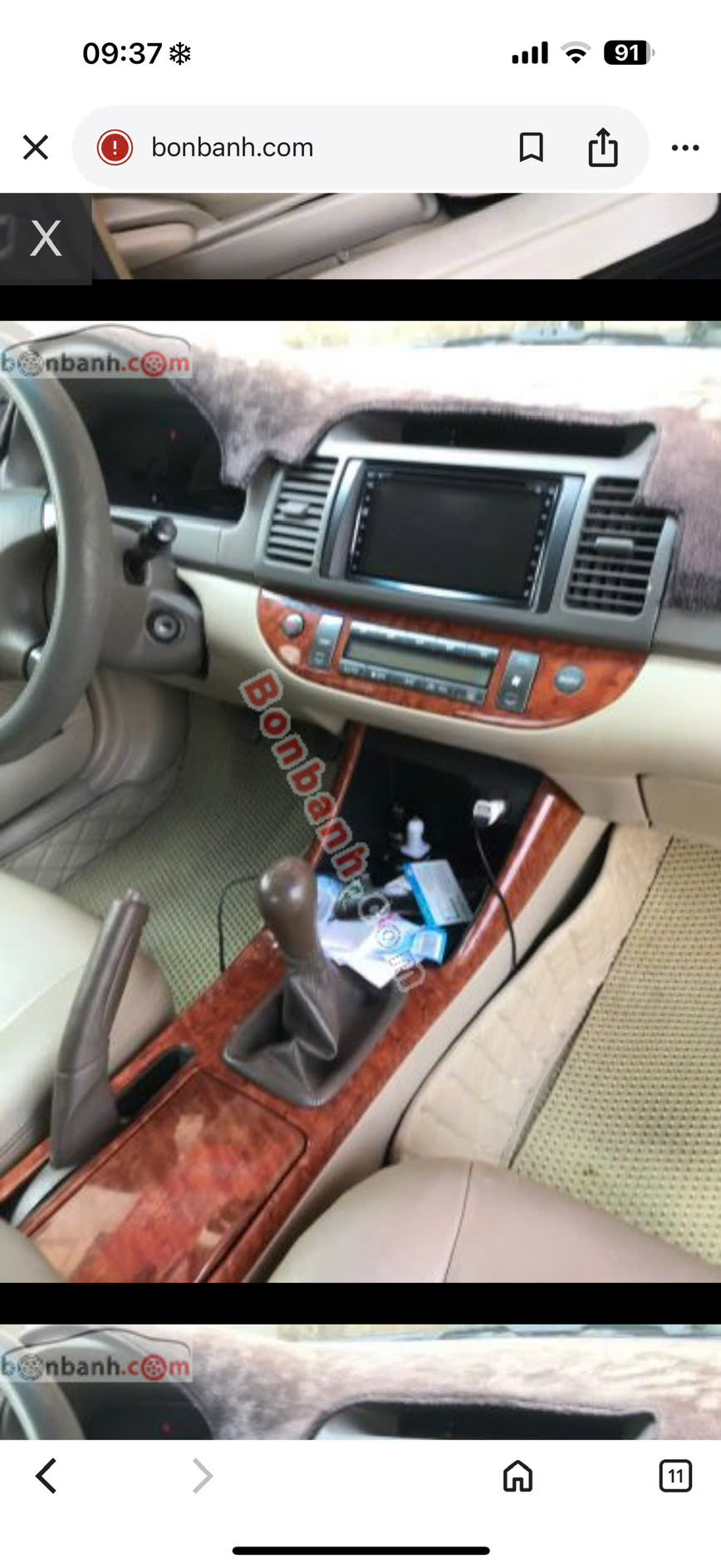 Bán Toyota Camry 2005 Số Sàn  Giá Tốt