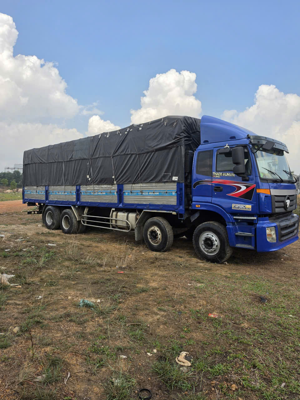 Bán Xe Tải Thaco Auman 4 Chân Sx 2014 – Xe Đẹp, Máy Êm, Sẵn Sàng Nhận Việc