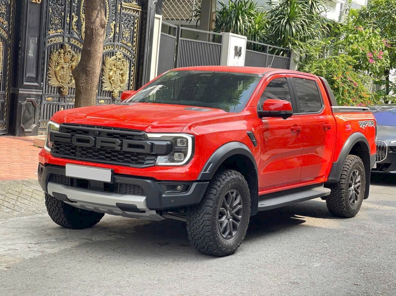 Bán Ford Ranger Raptor 2.0L 4x4 AT năm sản xuất 2025, màu đỏ, xe nhập, 1.045tỉ