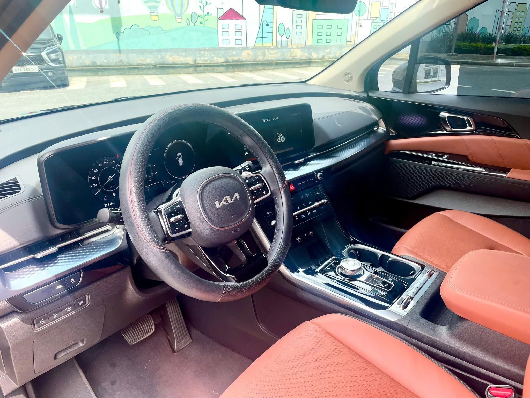 Cần bán xe Kia Carnival Signature 2.2D Full dầu sản xuất 2024, màu đen