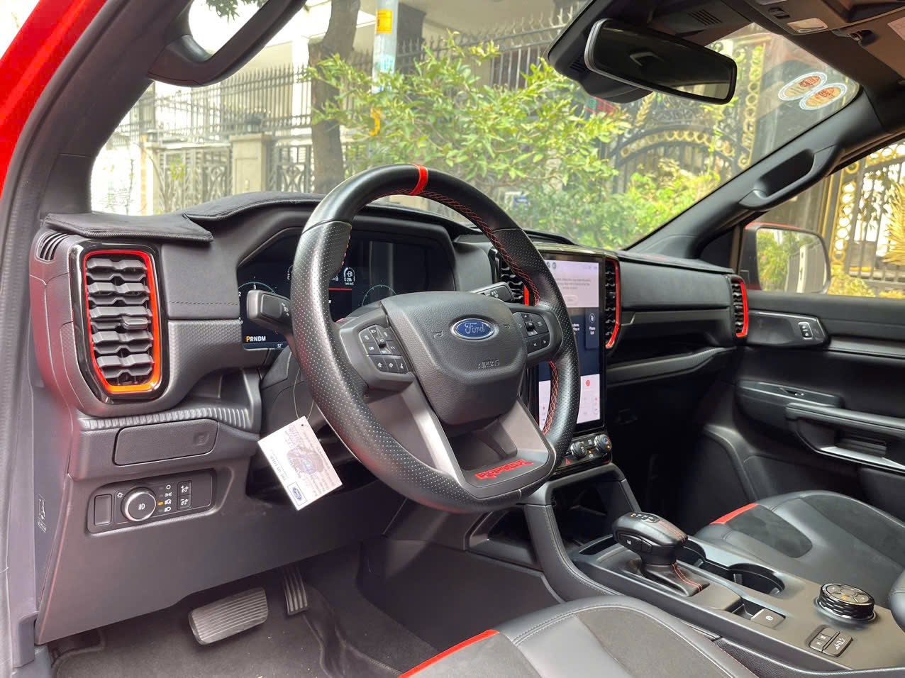 Bán Ford Ranger Raptor 2.0L 4x4 AT năm sản xuất 2025, màu đỏ, xe nhập, 1.045tỉ