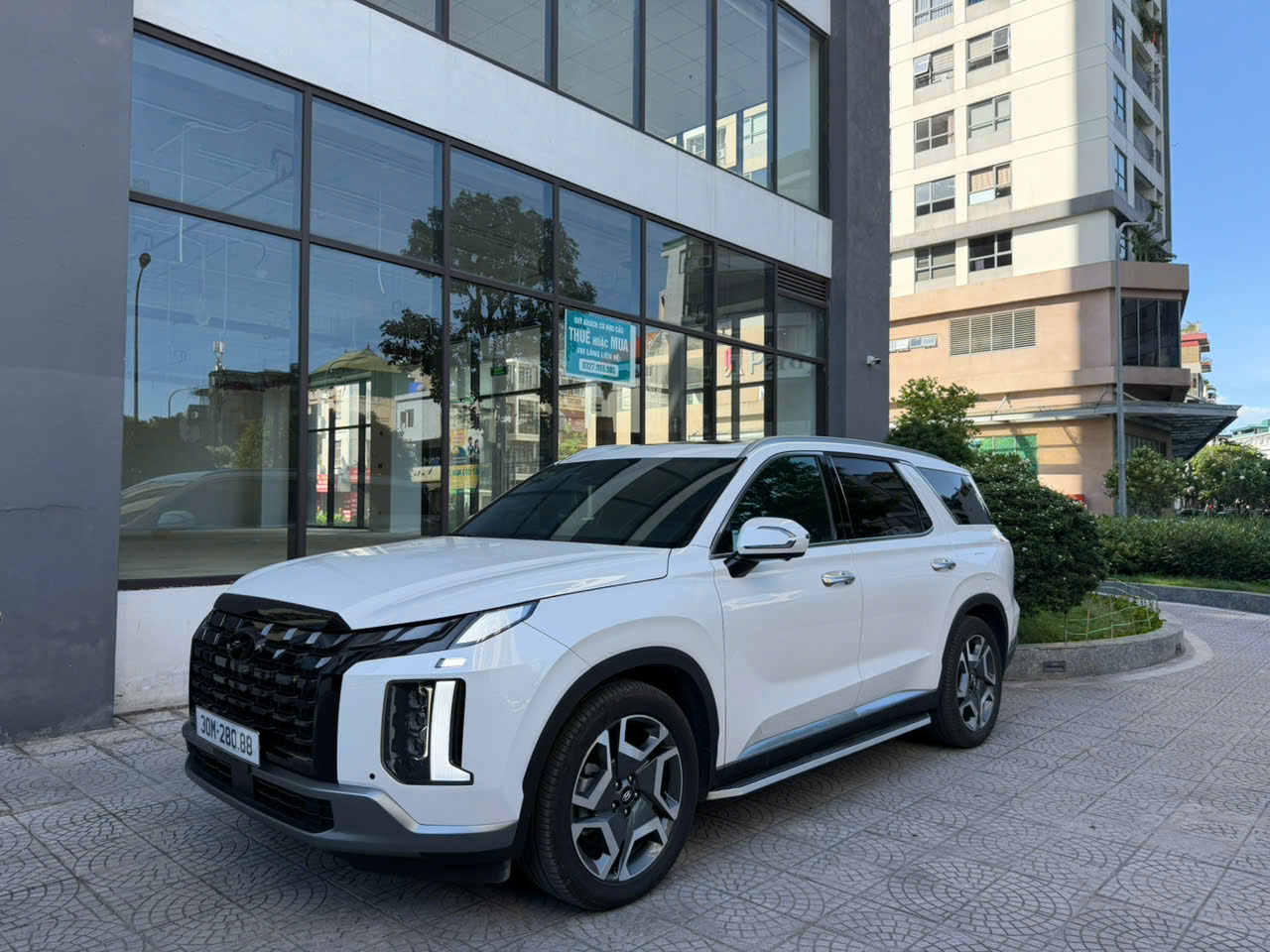 Bán Hyundai Palisade Prestige 7 Chỗ –Màu Trắng – Xe Đẹp Như Mới
