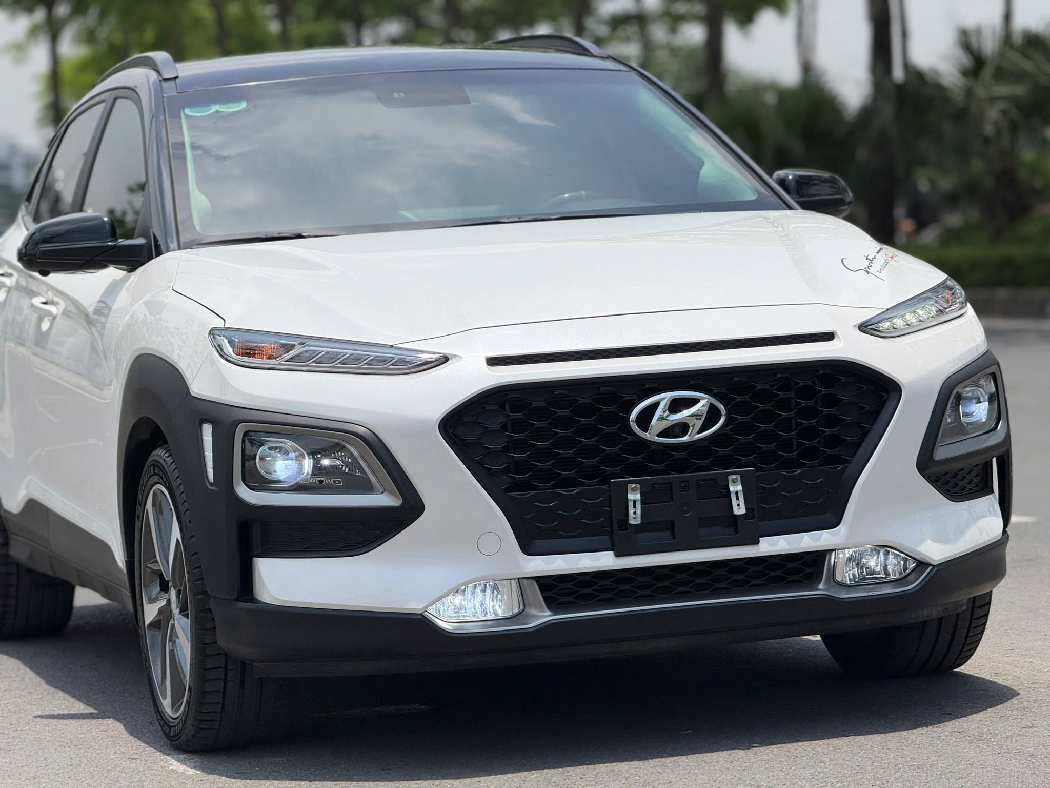 Bán ô tô Hyundai Kona Đặc Biệt 2.0 AT năm sản xuất 2021, màu trắng, 475 triệu