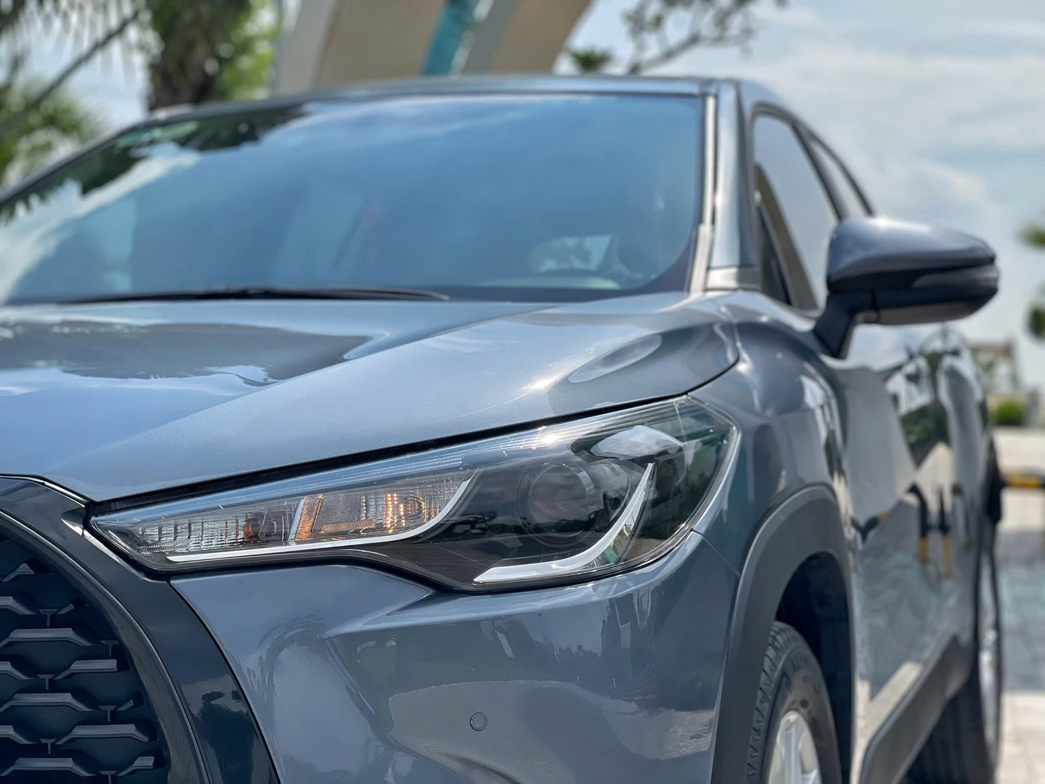 Bán ô tô Toyota Corolla Cross 1.8G sản xuất 2021, màu xanh lam, nhập khẩu nguyên chiếc, giá 610tr