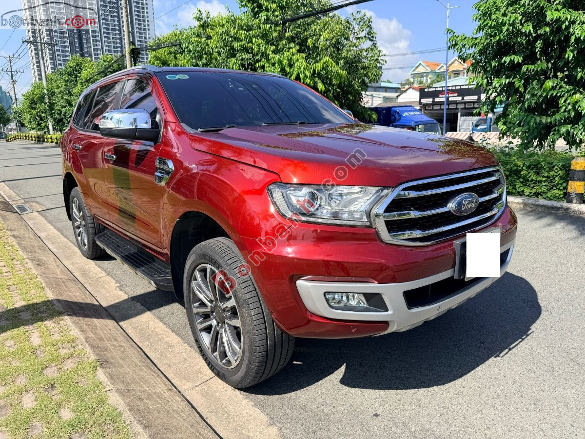 Bán ô tô Ford Everest Titanium 2.0L 4x4 AT - 2018 - xe cũ