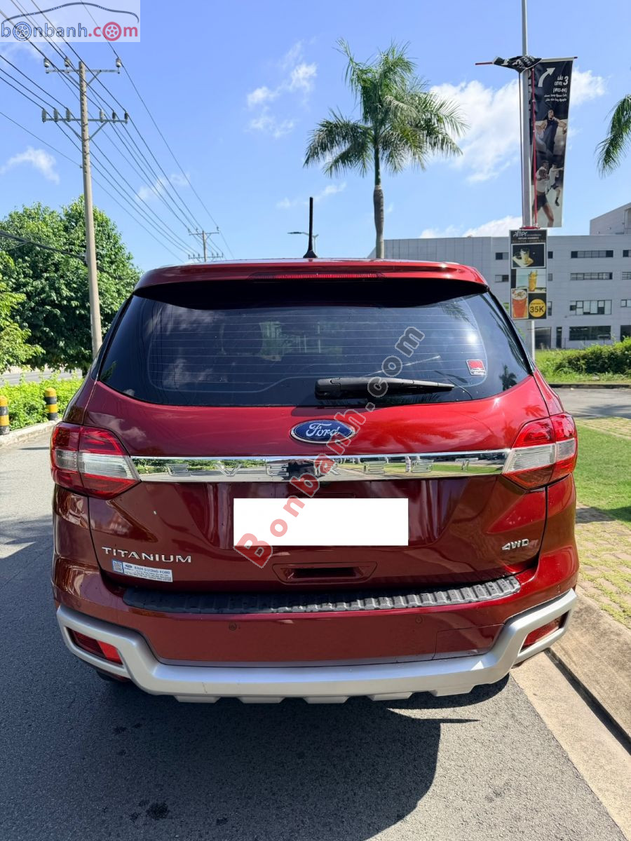 Bán ô tô Ford Everest Titanium 2.0L 4x4 AT - 2018 - xe cũ