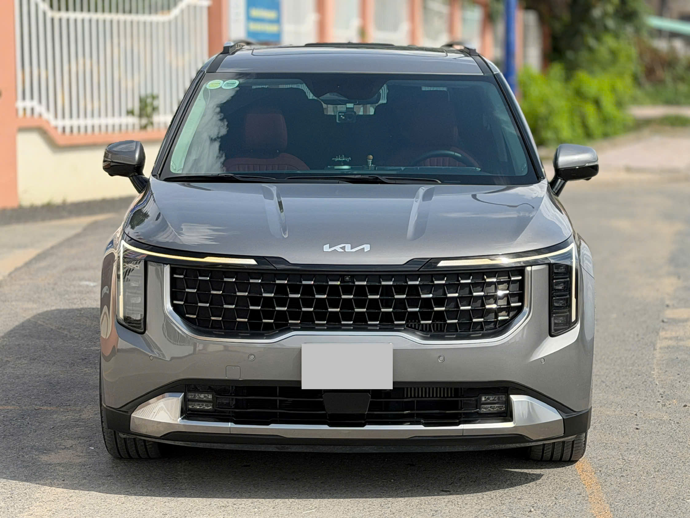 Bán xe Kia Carnival Signature 2.2D Full dầu sản xuất năm 2026, màu xám (ghi)