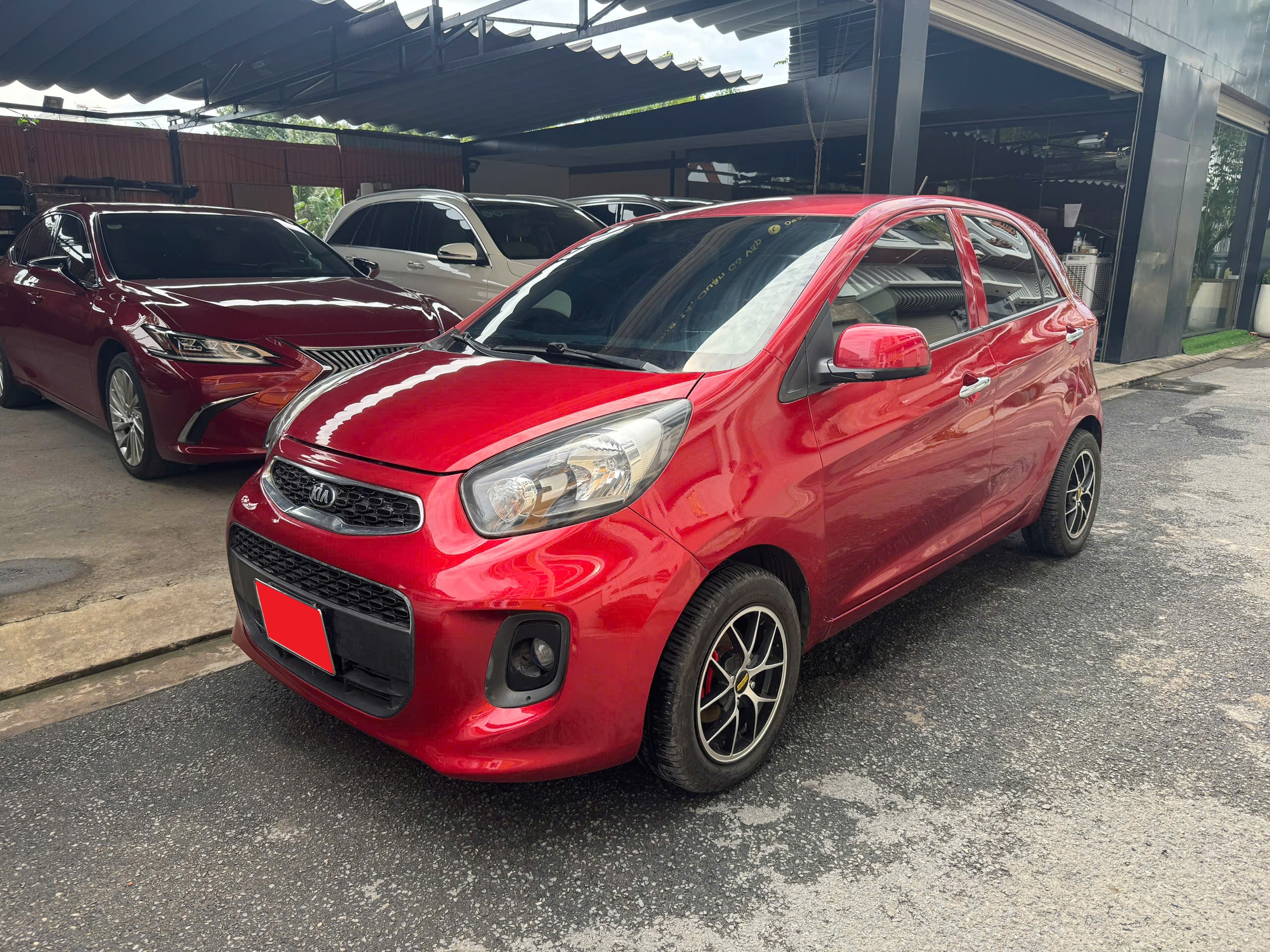 Bán Kia Morning AT năm sản xuất 2021, màu đỏ