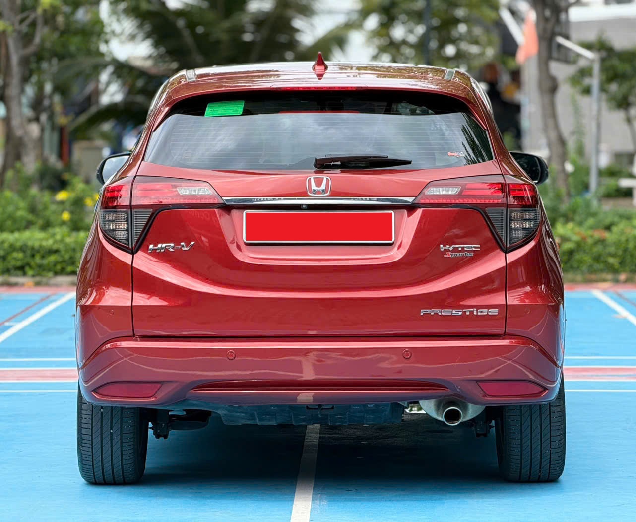 Bán Honda HR-V L sản xuất năm 2018, màu đỏ, xe nhập, giá 479tr