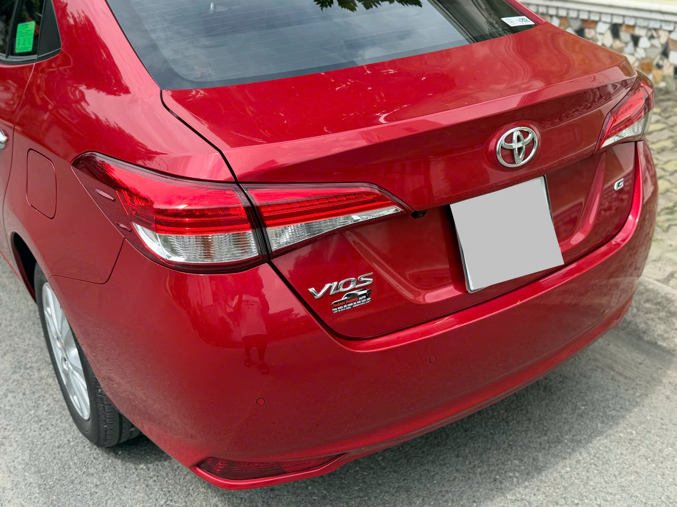 Bán Toyota Vios 1.5G năm 2020, màu đỏ