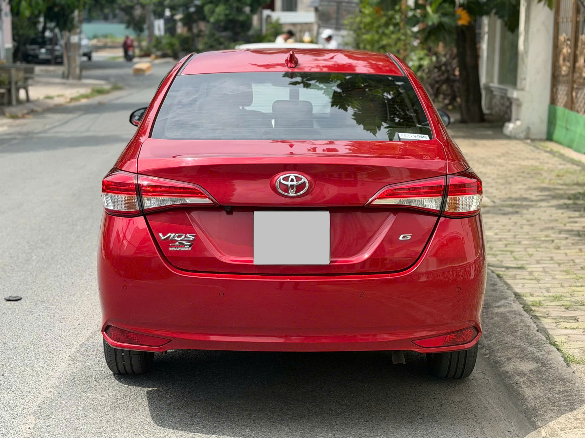 Bán Toyota Vios 1.5G năm 2020, màu đỏ