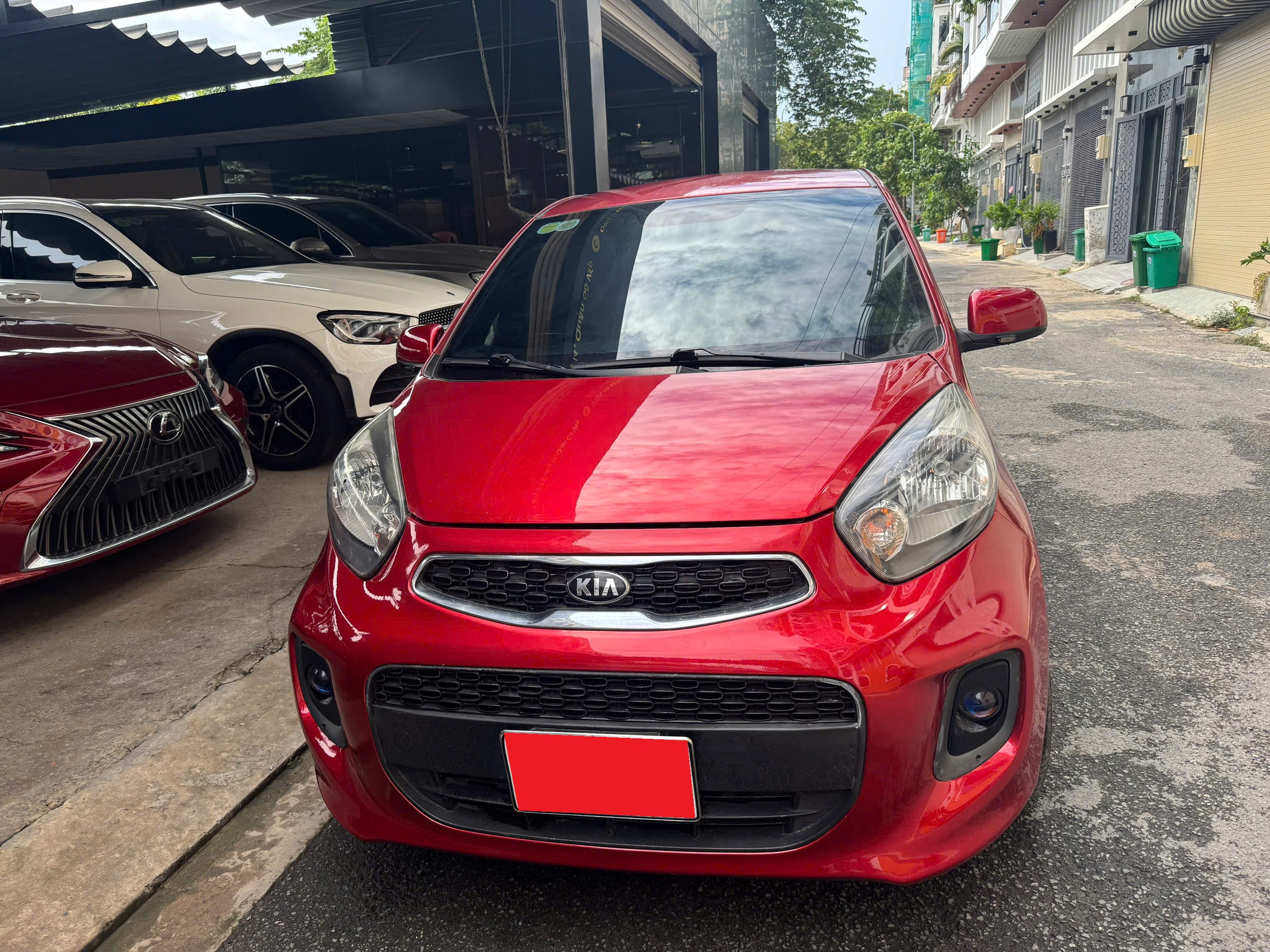 Bán Kia Morning AT năm sản xuất 2021, màu đỏ