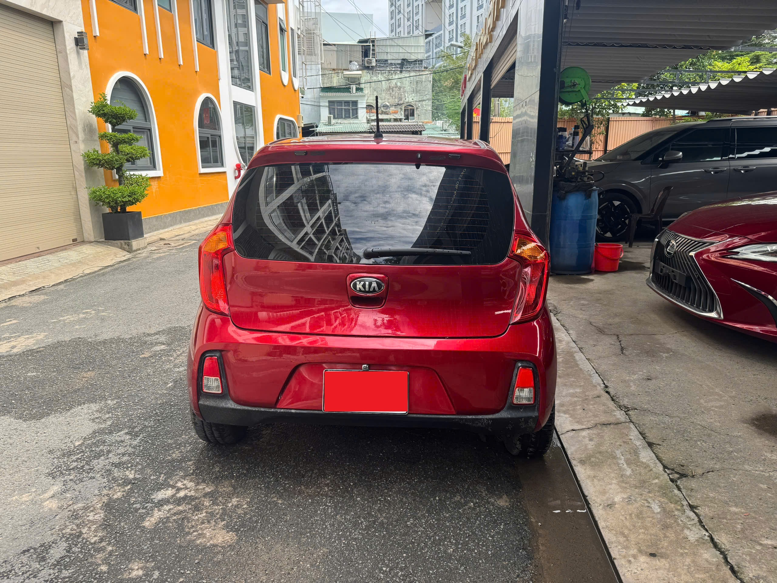 Bán Kia Morning AT năm sản xuất 2021, màu đỏ