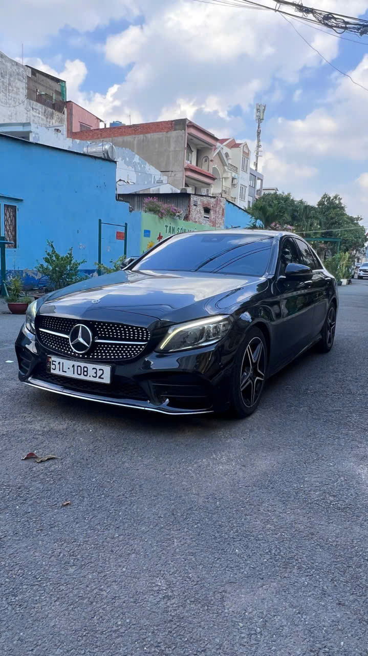 Mercedes C300 AMG Đen Nội Thất Đen Model 2020 , SX 2019