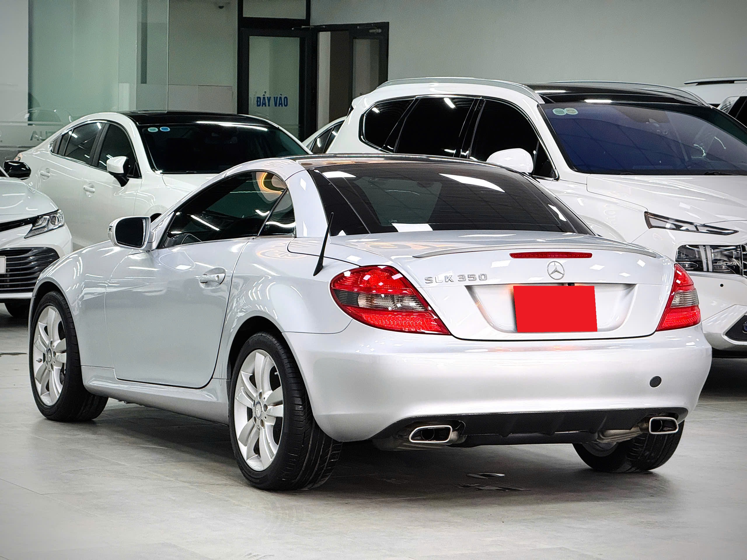 Bán Mercedes-Benz SLK class SLK 350 sản xuất 2009, màu bạc, xe nhập, 799tr