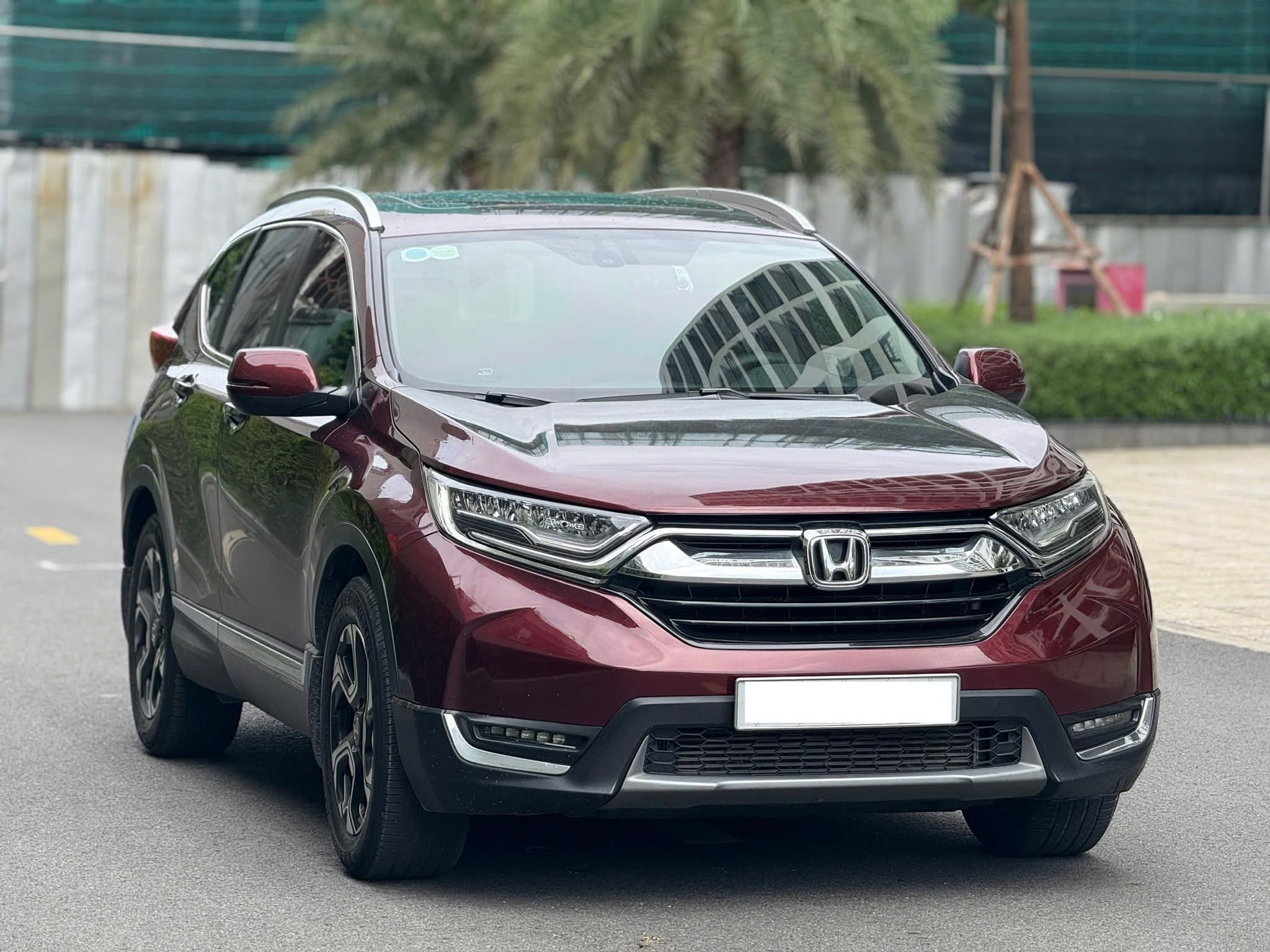 Bán xe Honda CR V L sản xuất năm 2020, màu đỏ, xe nhập, 760 triệu