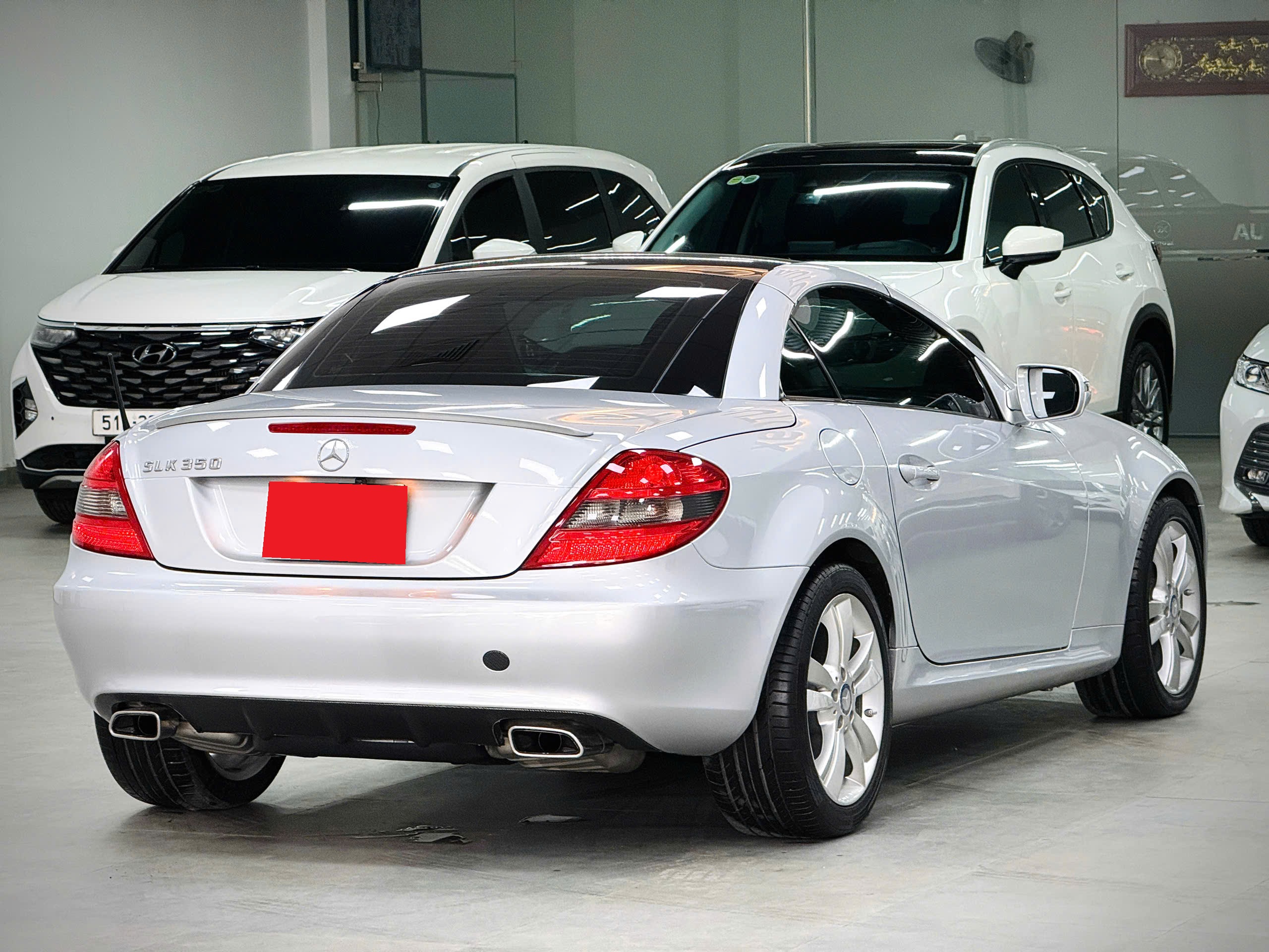 Bán Mercedes-Benz SLK class SLK 350 sản xuất 2009, màu bạc, xe nhập, 799tr
