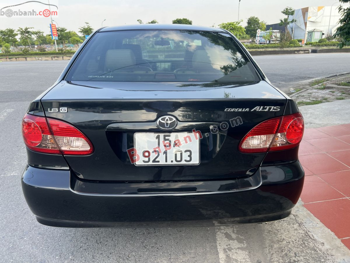 Bán ô tô Toyota Corolla altis 1.8G MT - 2005 - xe cũ