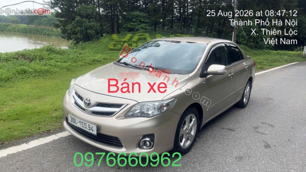 Bán ô tô Toyota Corolla altis 2.0V - 2012 - xe cũ
