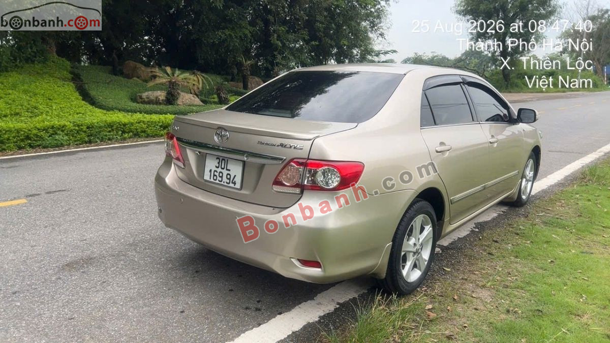 Bán ô tô Toyota Corolla altis 2.0V - 2012 - xe cũ