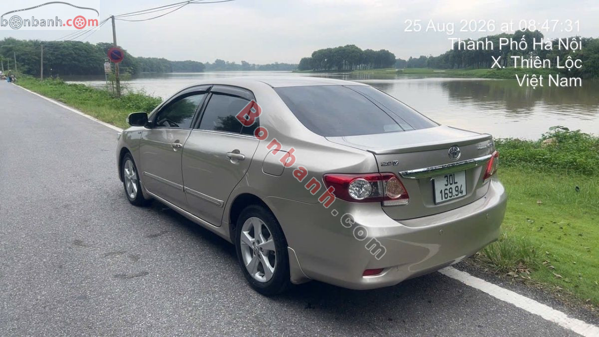 Bán ô tô Toyota Corolla altis 2.0V - 2012 - xe cũ