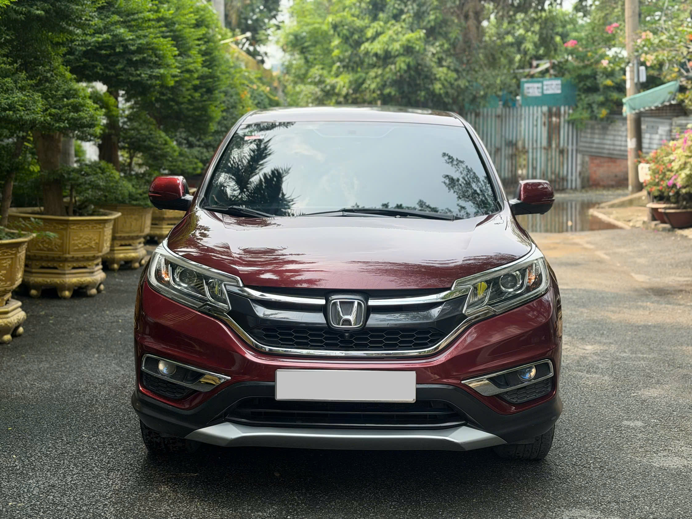 Cần bán xe Honda CR V 2.4 AT năm 2016, màu đỏ, 430tr