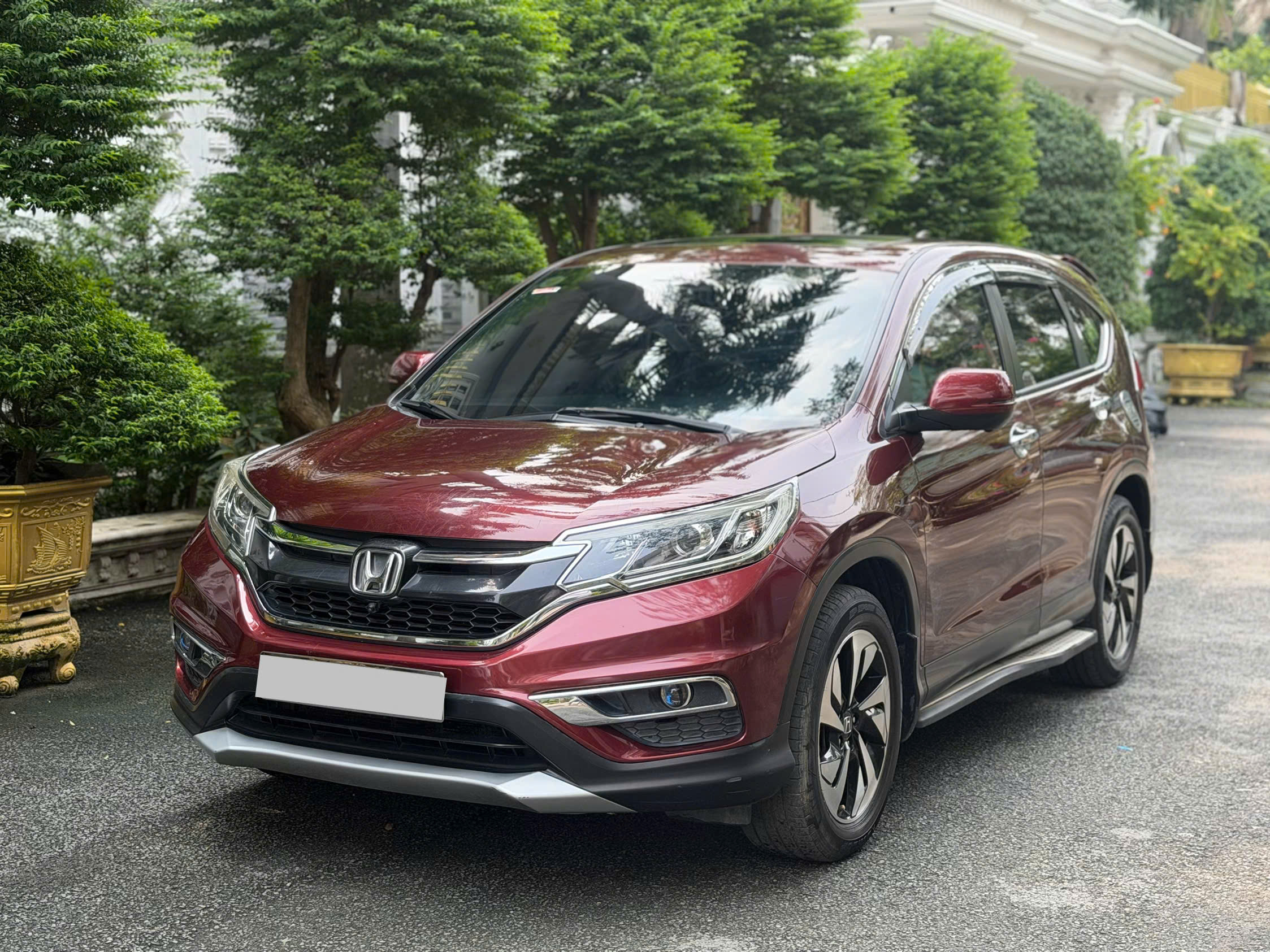 Cần bán xe Honda CR V 2.4 AT năm 2016, màu đỏ, 430tr
