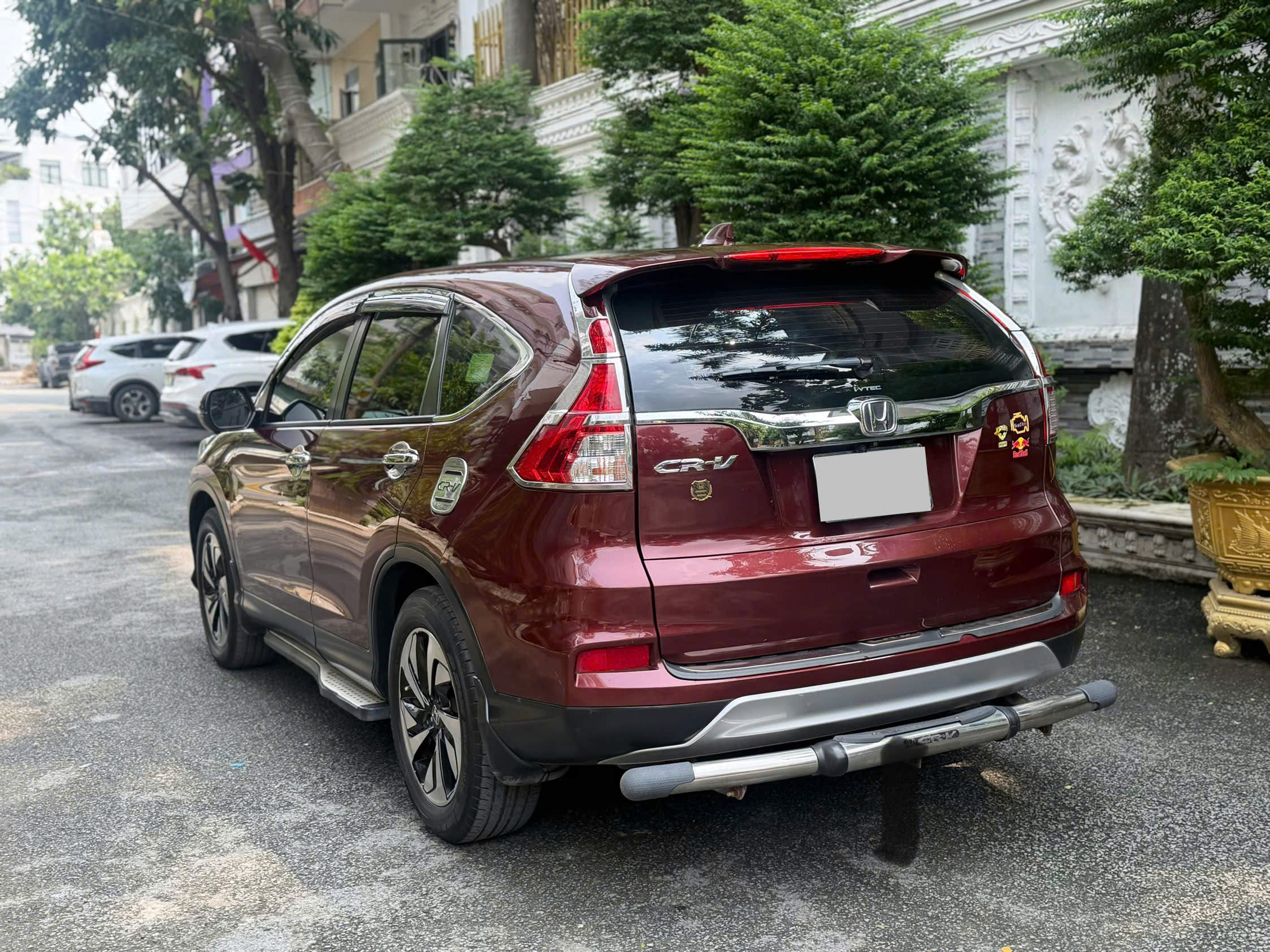 Cần bán xe Honda CR V 2.4 AT năm 2016, màu đỏ, 430tr