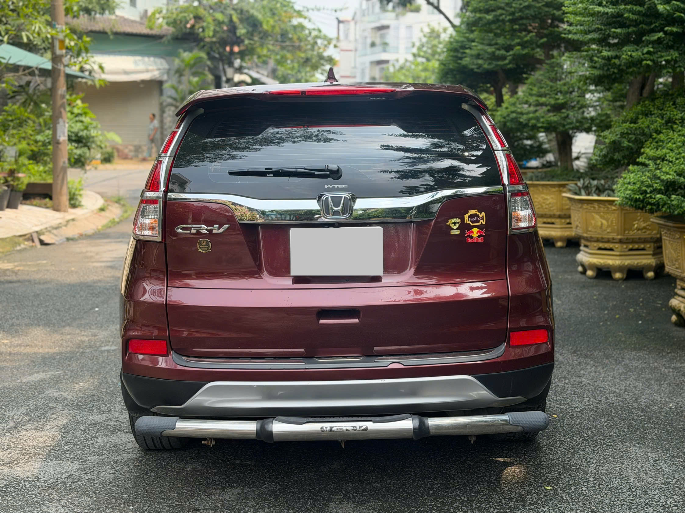 Cần bán xe Honda CR V 2.4 AT năm 2016, màu đỏ, 430tr