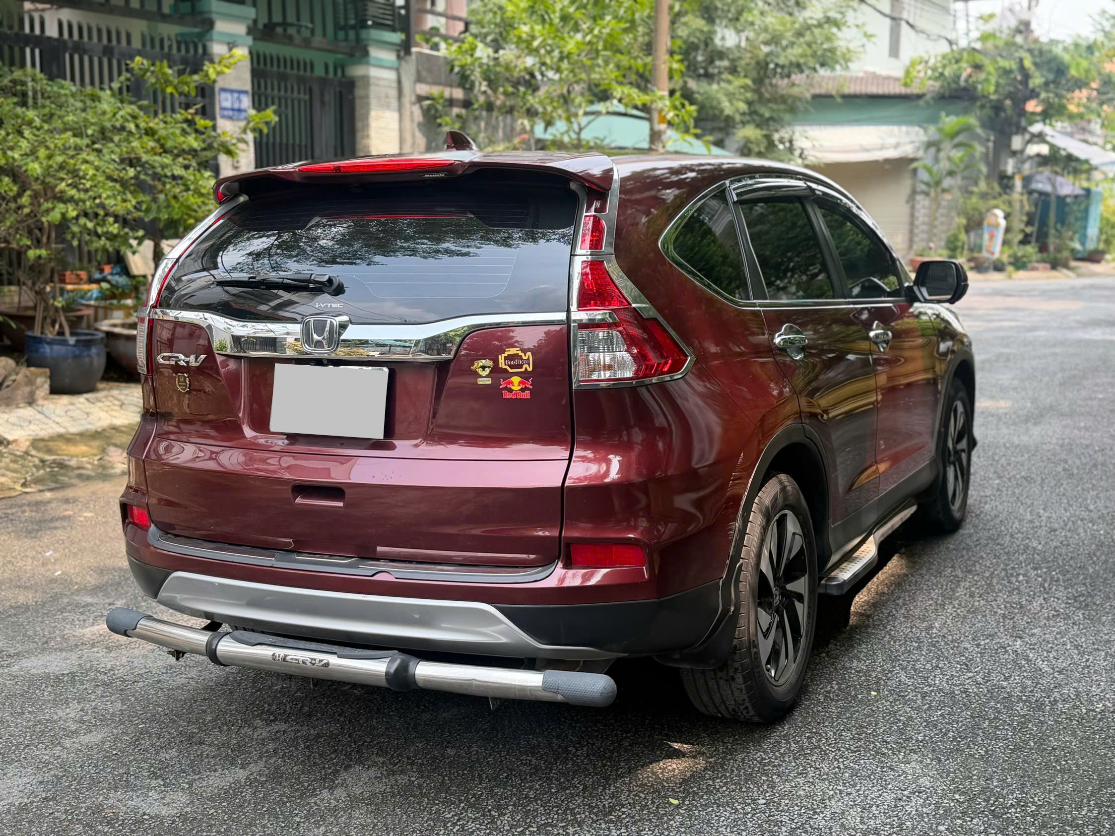 Cần bán xe Honda CR V 2.4 AT năm 2016, màu đỏ, 430tr