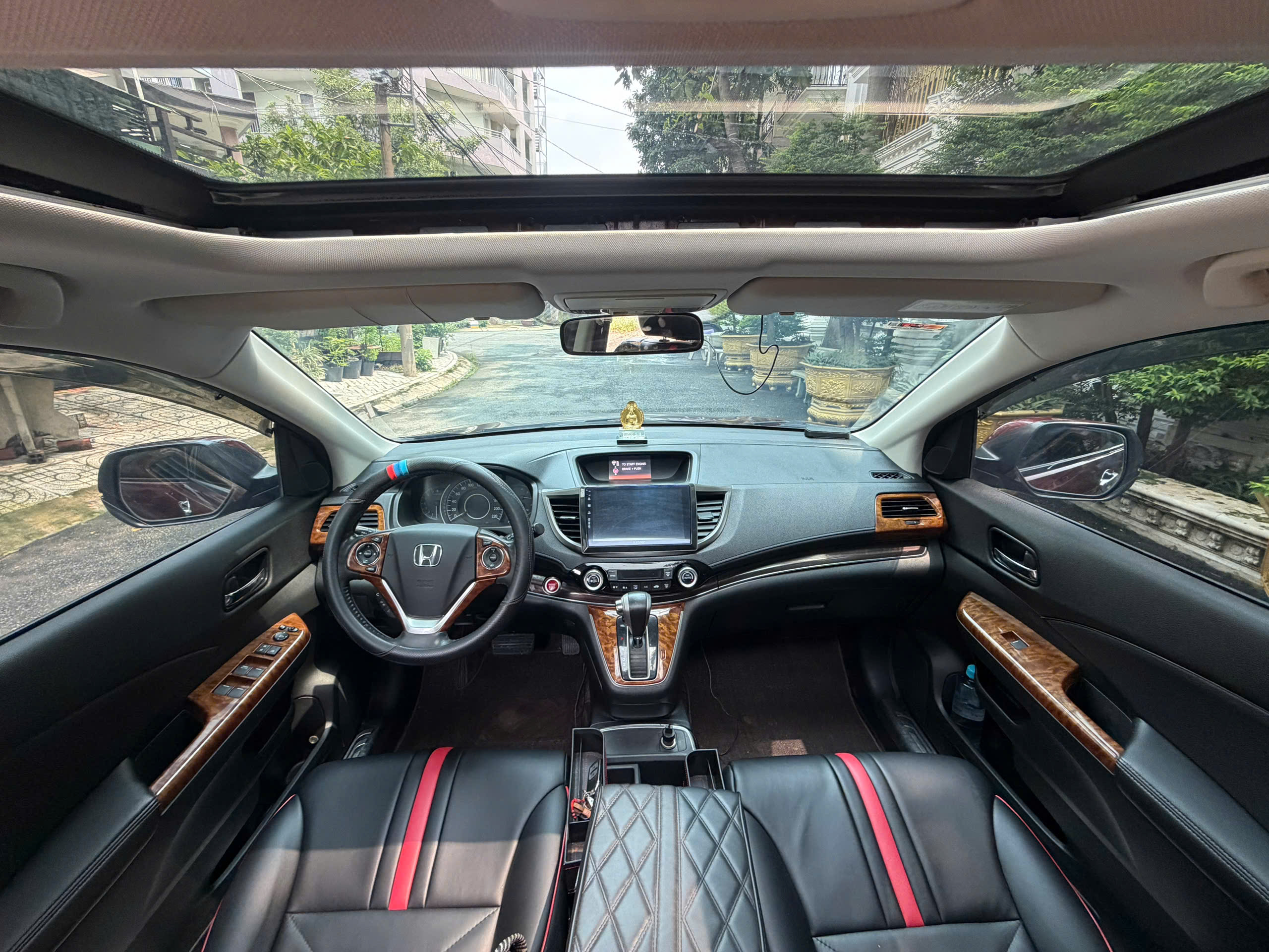 Cần bán xe Honda CR V 2.4 AT năm 2016, màu đỏ, 430tr