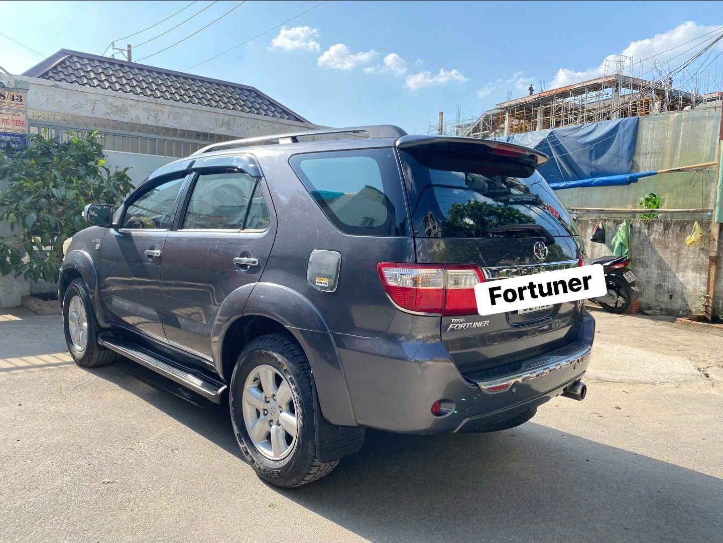 BÁN TOYOTA FORTUNER 2009 – 2.7V 4x4 AT – MÁY XĂNG