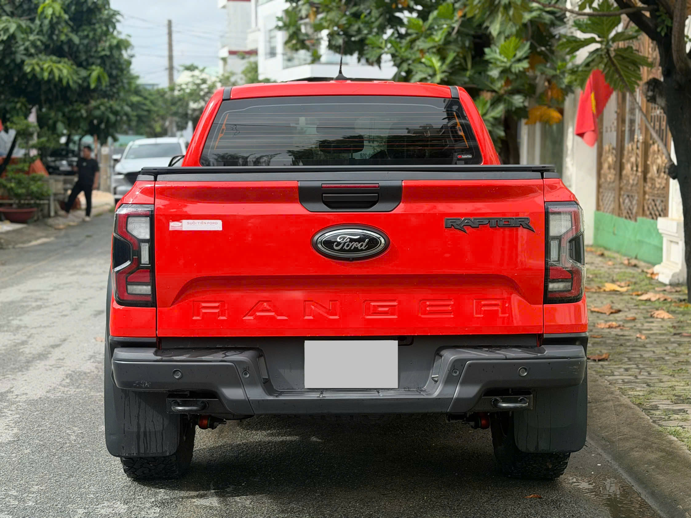 Bán ô tô Ford Ranger Raptor 2.0L 4x4 AT năm sản xuất 2025, màu đỏ, nhập khẩu nguyên chiếc, 1.086 tỉ