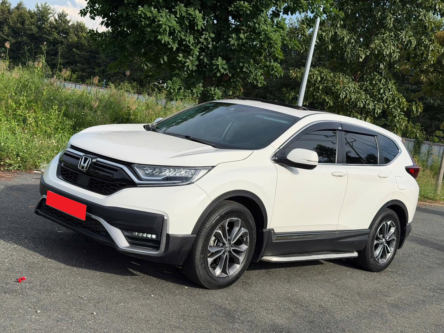 Bán Honda CR V L sản xuất năm 2023, màu trắng, giá chỉ 879 triệu